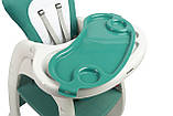 Стільчик трансформер для годування Caretero Homee Green, фото 8