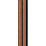 Рейка декоративна PS 2900х120х12мм Теплий каштан SW-00001753, фото 4