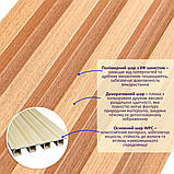 Рейка декоративна WPC стінова 3000х160х23мм Вільха SW-00001539, фото 2