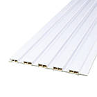 Рейка декоративна WPC стінова 3000х150х9мм Білий SW-00001866