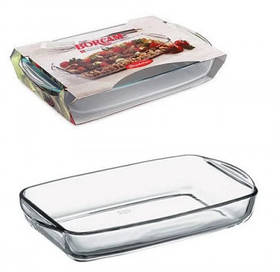 Форма для запікання Pasabahce Borcam 34х19см скляна 59006
