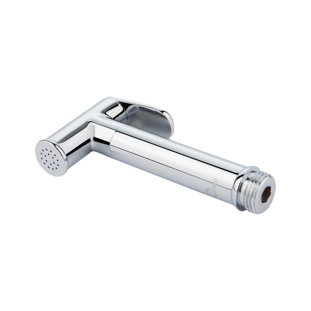 Лійка для гігієнічного душу Qtap Rucni округла QTCRMB020 Chrome (Bidet), фото 1