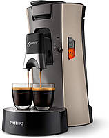 Капсульна кавоварка Philips Senseo Select Eco CSA240/31 0,9 л 1450 Вт/ Кавомашина Cream Plus на 2 чашки
