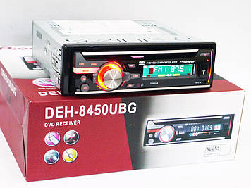 DEH-8450UBG Автомагнітола DVD+USB+Sd+MMC знімна панель