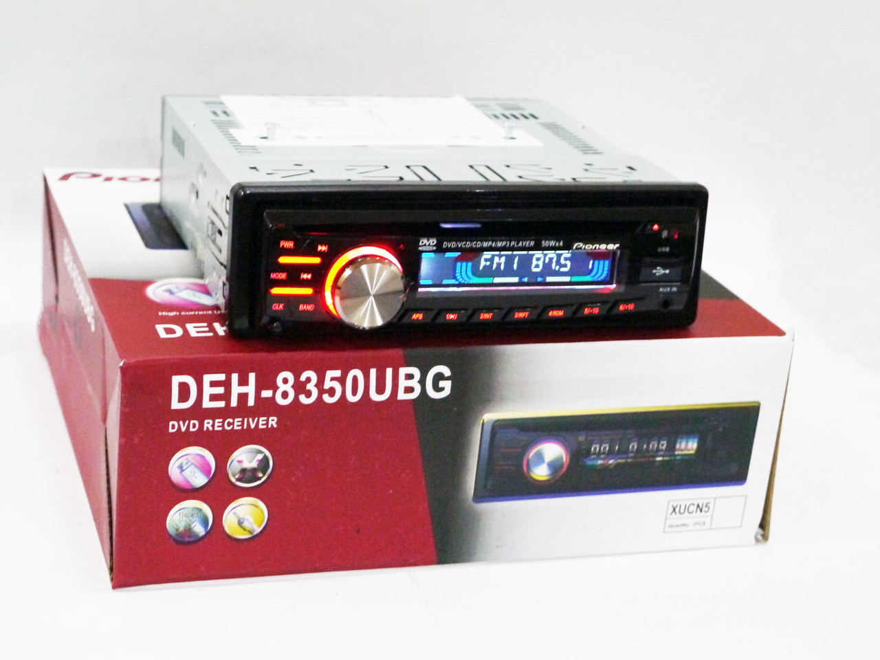 DEH-8350UBG DVD Автомагнитола USB+Sd+MMC съемная панель - фото 1 - id-p399272489