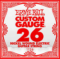 Струна Ernie Ball 1126 Nickel Wound Electric Guitar String .026 ES, код: 6556514