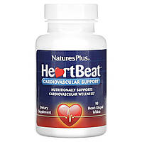 Комплекс для Підтримки Серцево-Судинної Системи, Heart Beat, Natures Plus, 90 таблеток