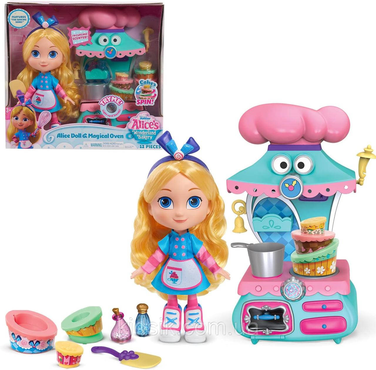 Лялька Аліса та чарівна духовка "Пекарня Аліси в країні чудес" Alice's Wonderland Bakery Disney Just Play, фото 1