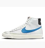 AllOriginal com ua Кросівки Nike Blazer Mid 77 Vintage White/Blue Bq6806-118 РОЗМІРИ ЗАПИТУЙТЕ, фото 2