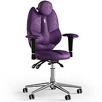 Кресло KULIK SYSTEM TRIO Антара с подголовником без строчки Фиолетовый (14-901-BS-MC-0306) ET, код: 1676920