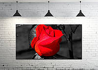 Картина на холсте ProfART S50100-c430 100 x 50 см Роза (hub_ddVl47952) IN, код: 1225035
