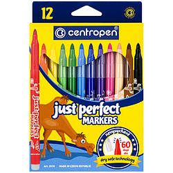 Фломастери Centropen Perfect, набір 12 шт.2510/12