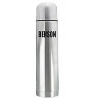 Вакуумний термос із неіржавкої сталі Benson BN-053 1 L Сірий ET, код: 2482175
