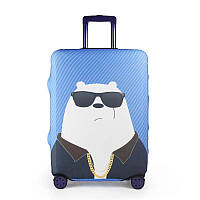 Чехол для чемодана Turister Bear S Синий (Brs_200S) ET, код: 7345234
