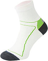 Шкарпетки Comodo BIK1 Білий Зелений (COMO-BIK1-01-4346) ET, код: 5575062