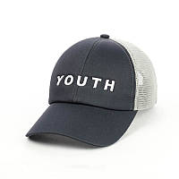 Коттоновая кепка с сеткой "Youth"