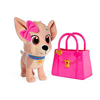 Мягкая игрушка собачка CCL Чихуахуа Звезда с сумочкой 20см Simba IG-OL185969 ET, код: 8249587