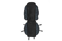 Накидка на сиденье ECO и ткань (1 шт, EcoBlue)