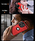 Чохол Slim Leather Case для Apple iPhone 11 Pro Max Red, фото 6