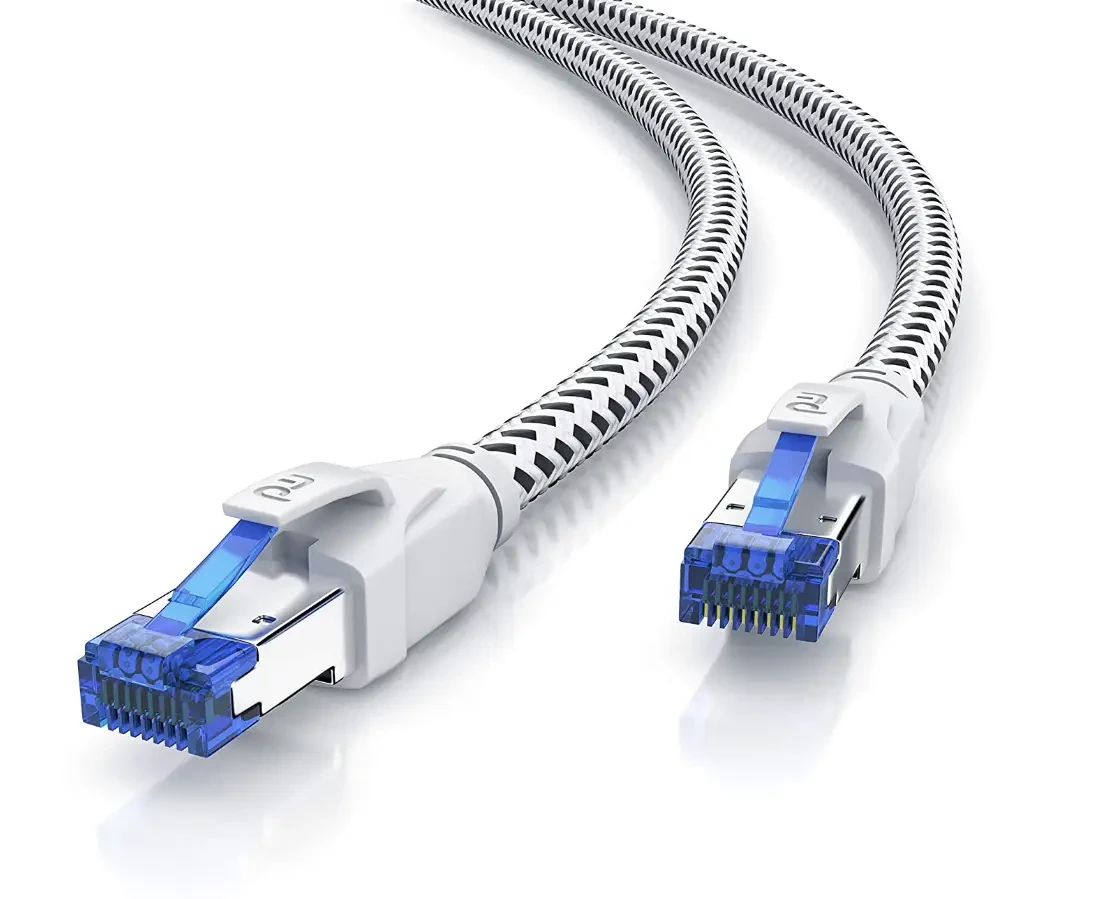 CSL-Computer CAT 8.1 LAN кабель RJ45 White 10 м, фото 1
