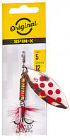 Блесна вращающаяся с бородкой LJ SPIN X LONG 04 весом 9 г (цв.CR) ET, код: 6523917