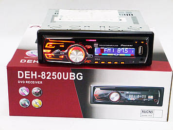 DEH-8250UBG Автомагнітола DVD+USB+Sd+MMC знімна панель