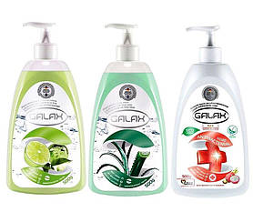 Мило рідке 500г антибактеріальне Galax