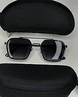 Солнцезащитные очки VAN REGEL VR 509, черный, металлическая оправа, унисекс TOL