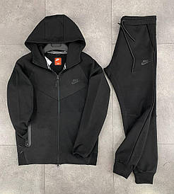 Чоловічий трикотажний спортивний костюм Nike TF з капюшоном (Туреччина)