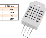 Датчик температури і вологості Arduino DHT22 [#5-5], фото 2