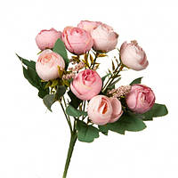 Букет роз, розовый 30 см