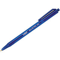Ручка кулькова автоматична BiC Round Stic Click 1мм синя