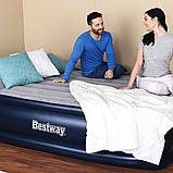 Надувне ліжко Bestway 67614 (двоспальне, 56*152*203 см., вбудований електронасос 220V) [Склад зберігання: Одеса №2], фото 4