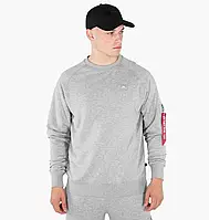 Urbanshop com ua Світшот Alpha Industries X-Fit Sweat Grey 158320-17 РОЗМІРИ ЗАПИТУЙТЕ