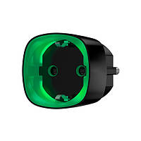 Радиоуправляемая умная розетка Ajax Socket black EU со счетчиком энергопотребления TT, код: 6527900