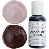 Краситель гелевый Америколор (Americolor) Шоколадно-коричневый ( Сhocolate Brown) № 104