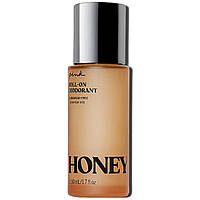 Шариковый дезодорант без алюминия PINK Victoria s Secret Honey Roll-on Deodorant