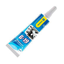 Клей Sunshine G20 для ремонту дисплея, задньої кришки, з дозатором, прозорий 15 мл 15, Білий
