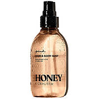 Спрей для волос и тела PINK Victoria s Secret Honey Hair & Body Mist