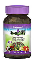 Мультивитамины без железа Bluebonnet Nutrition Single Daily 30 капсул ET, код: 1845276