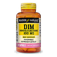 Дииндолилметан 100мг DIM Mason Natural 60 капсул ET, код: 7575178