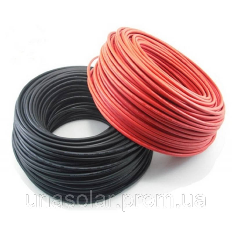 Сонячний кабель Solar cable 4 mm2, чорний