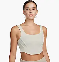 Urbanshop com ua Топ Nike Sportswear Light-Support Padded Corset Bra Beige FB4129-133 РОЗМІРИ ЗАПИТУЙТЕ