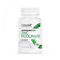 Микроэлемент Цинк для спорта OstroVit Zinc Picolinate 150 Tabs ET, код: 7520397