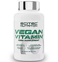 Витаминно-минеральный комплекс для спорта Scitec Nutrition Vegan Vitamin 60 Tabs ET, код: 7778315