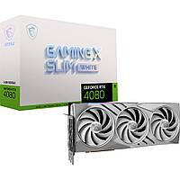 Видеокарта MSI GeForce RTX 4080 16GB Gaming X slim white (912-V511-201) [103778]