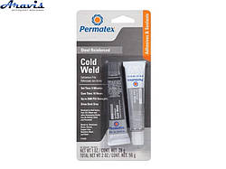 Клей епоксидний 56g чорний 4 Min Cold Weld Permatex 14600 Холодна зварка-8 хвилин