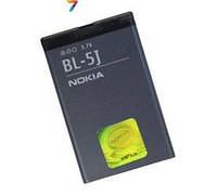 Акумулятор Nokia BL-5J, 5228, 5230, 5235, 5800, Lumia 520, 525. 1250 mAh