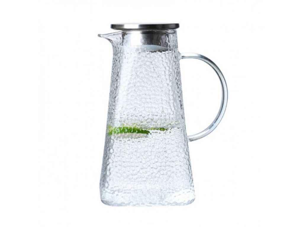 Глечик з кришкою 1,6л скляний EB-19582 ТМ EDENBERG BP