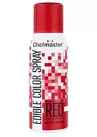 Спрей-краситель RED (Красный), 42г, CHEFMASTER
